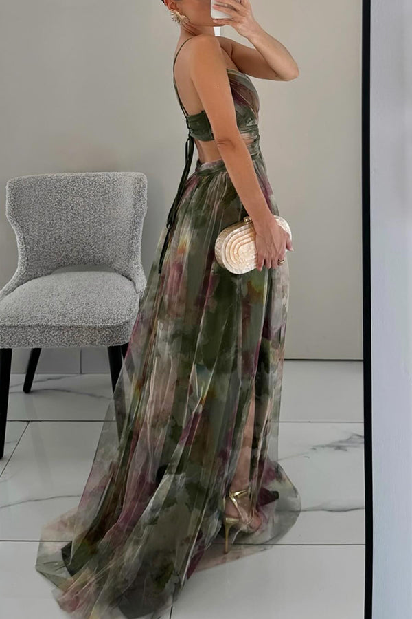 Lumina | Elegant Floral Maxi Dress