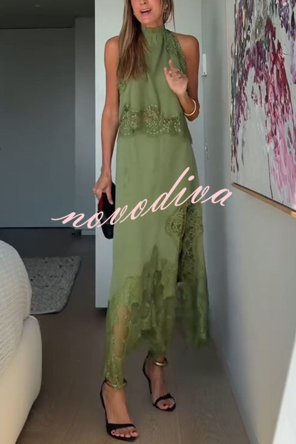Modern Muse – Satin Lace Set