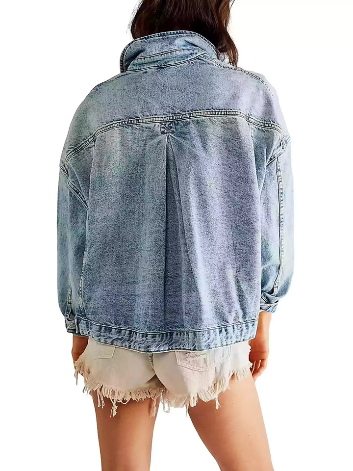 Jacket & T-shirt & Mini Skirt Three-Piece Sets