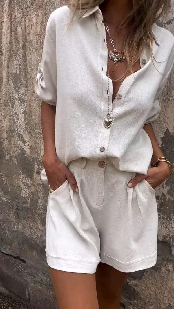 Linnea | Lightweight Linen Set
