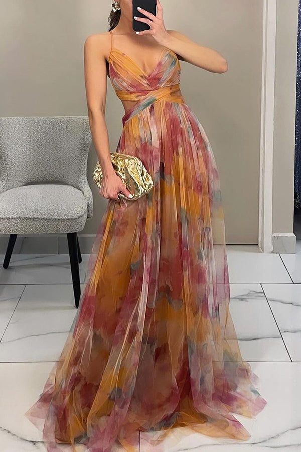 Lumina | Elegant Floral Maxi Dress