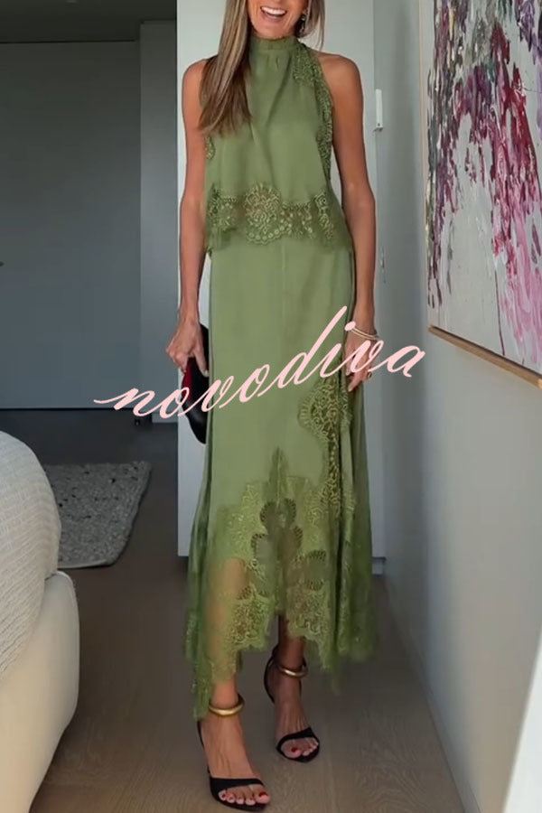 Modern Muse – Satin Lace Set