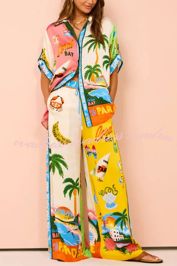 Kissed By The Sun Oversized Blouse