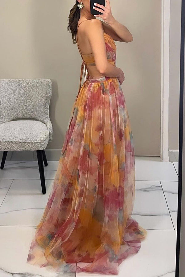 Lumina | Elegant Floral Maxi Dress