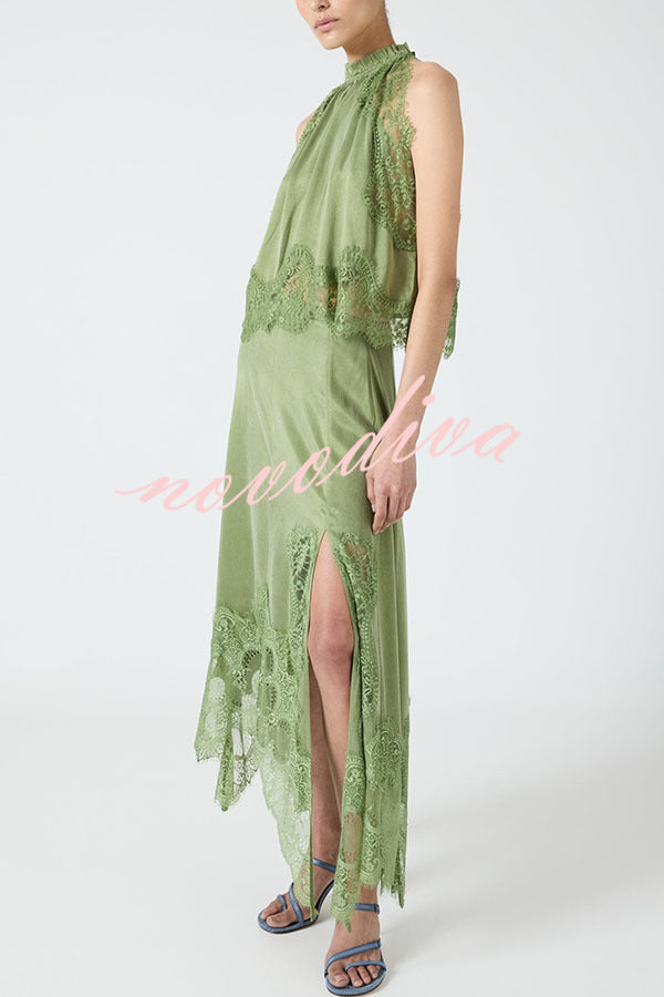 Modern Muse – Satin Lace Set