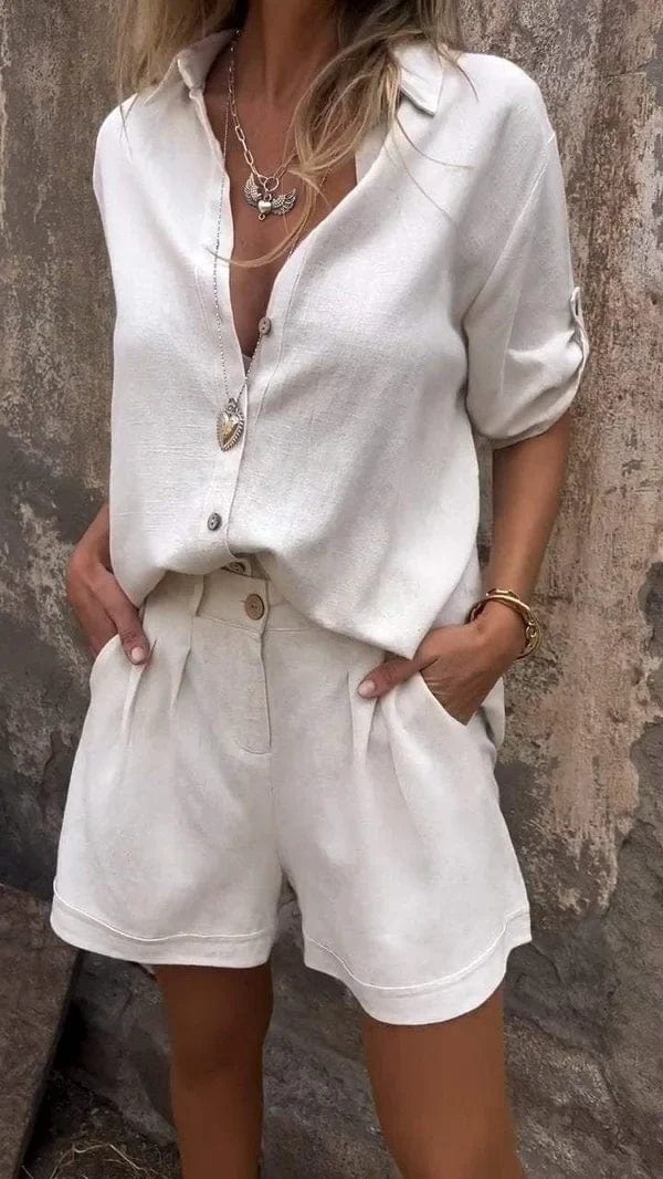 Linnea | Lightweight Linen Set