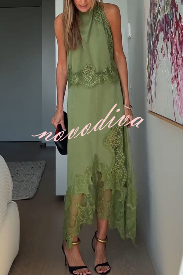 Modern Muse – Satin Lace Set