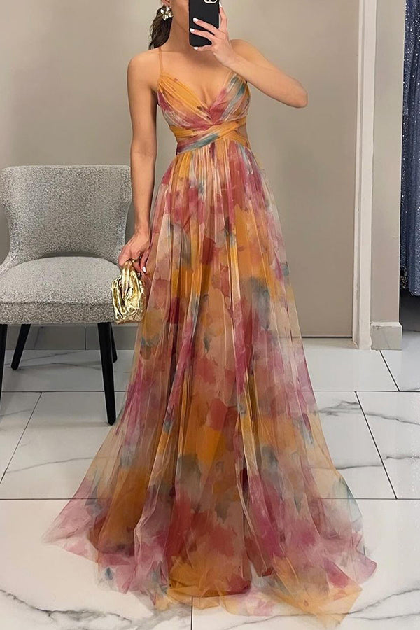 Lumina | Elegant Floral Maxi Dress