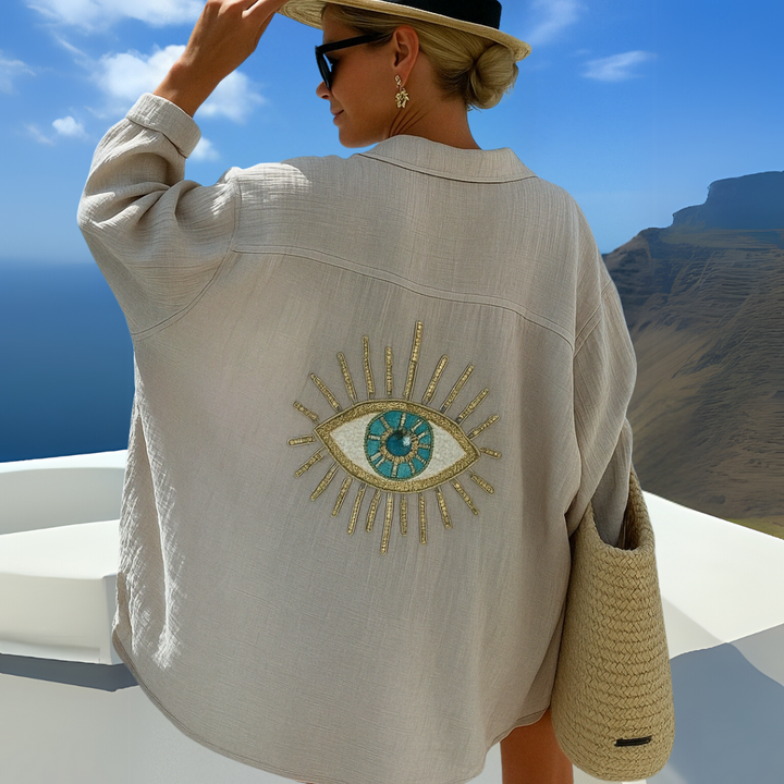 Annemiek™ | Sequin Style Casual Blouse