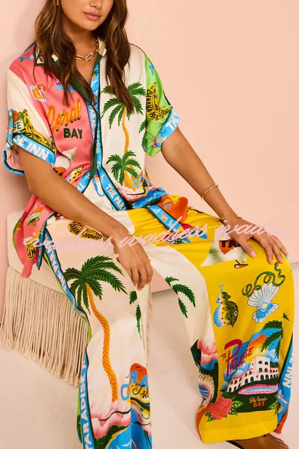 Kissed By The Sun Oversized Blouse