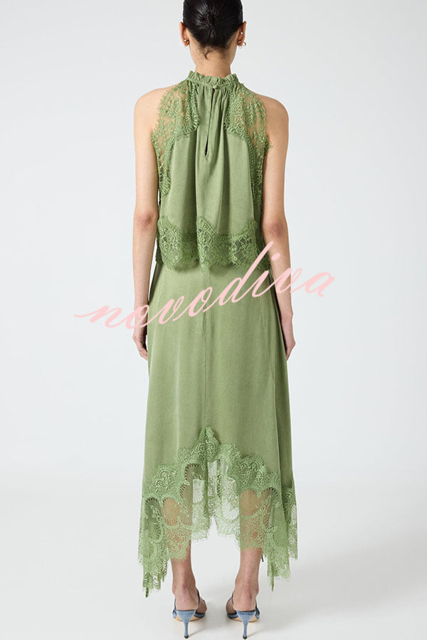 Modern Muse – Satin Lace Set