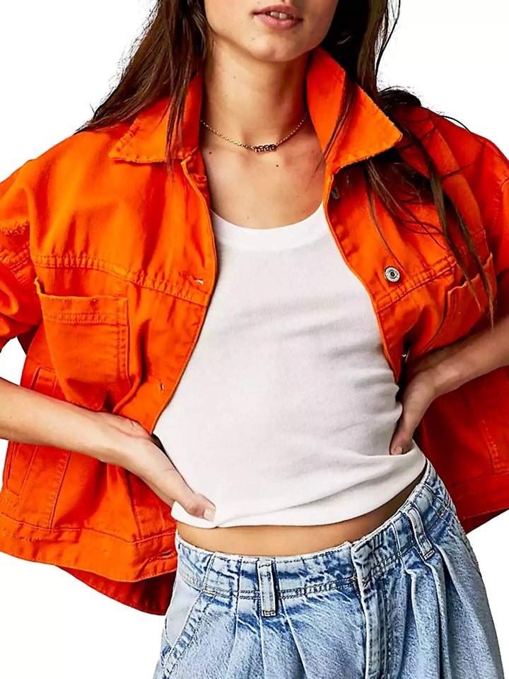 Jacket & T-shirt & Mini Skirt Three-Piece Sets
