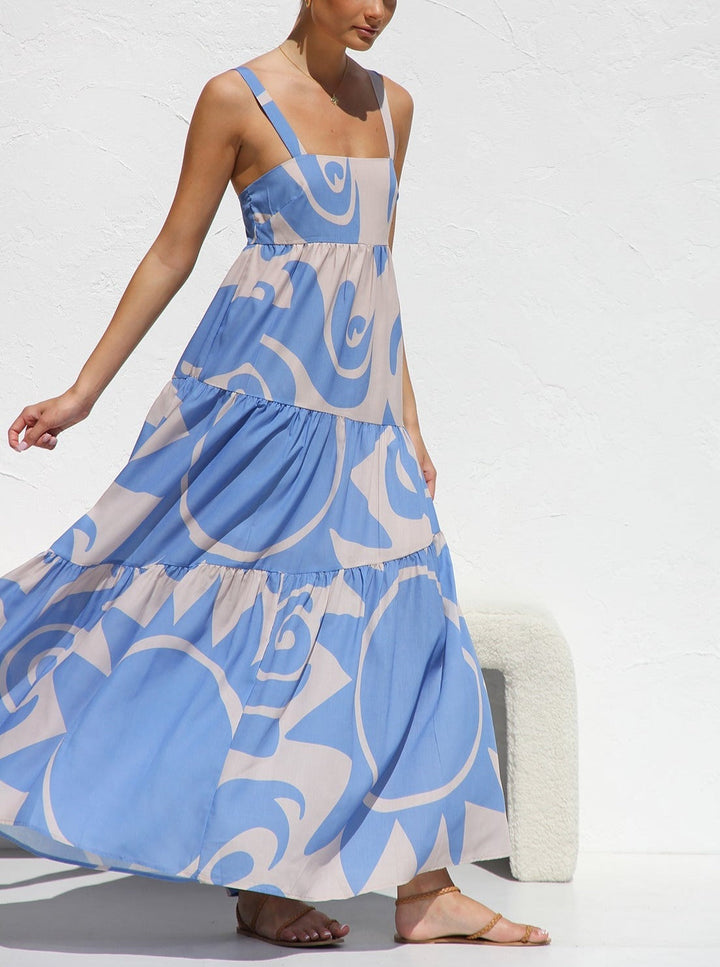 Miranda Dress blue