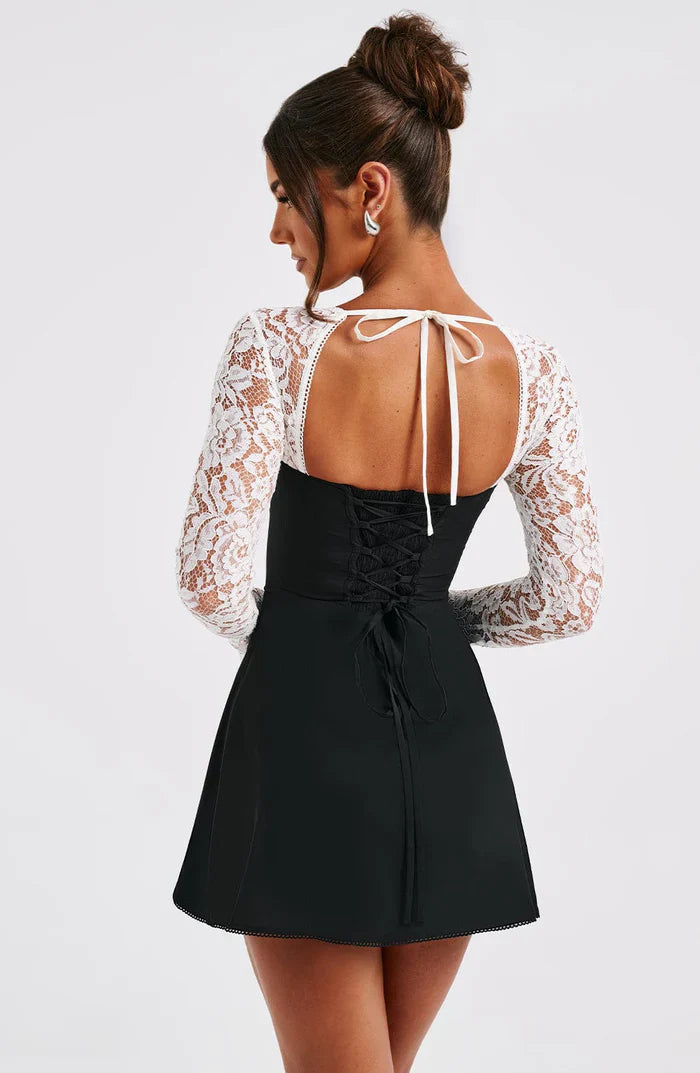 Lumina lace mini dress