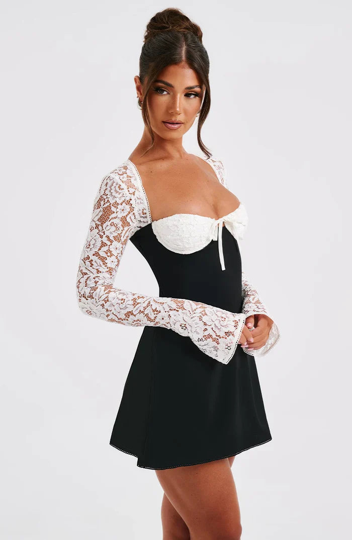 Lumina lace mini dress