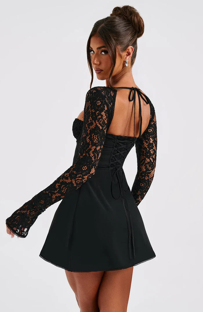 Lumina lace mini dress