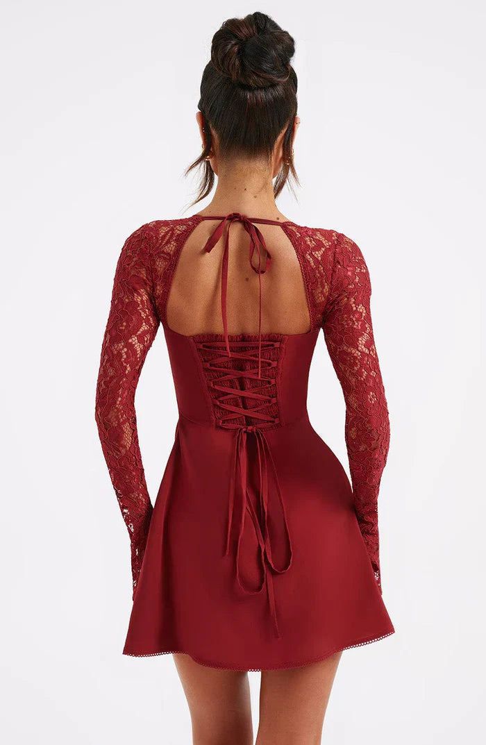 Lumina lace mini dress