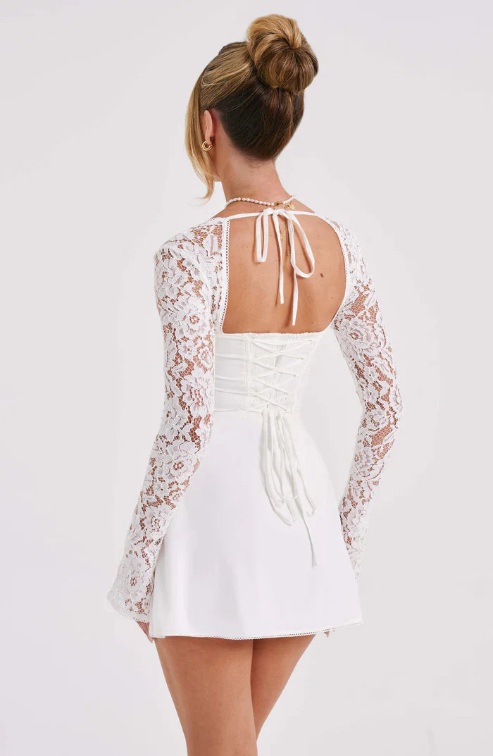 Lumina lace mini dress