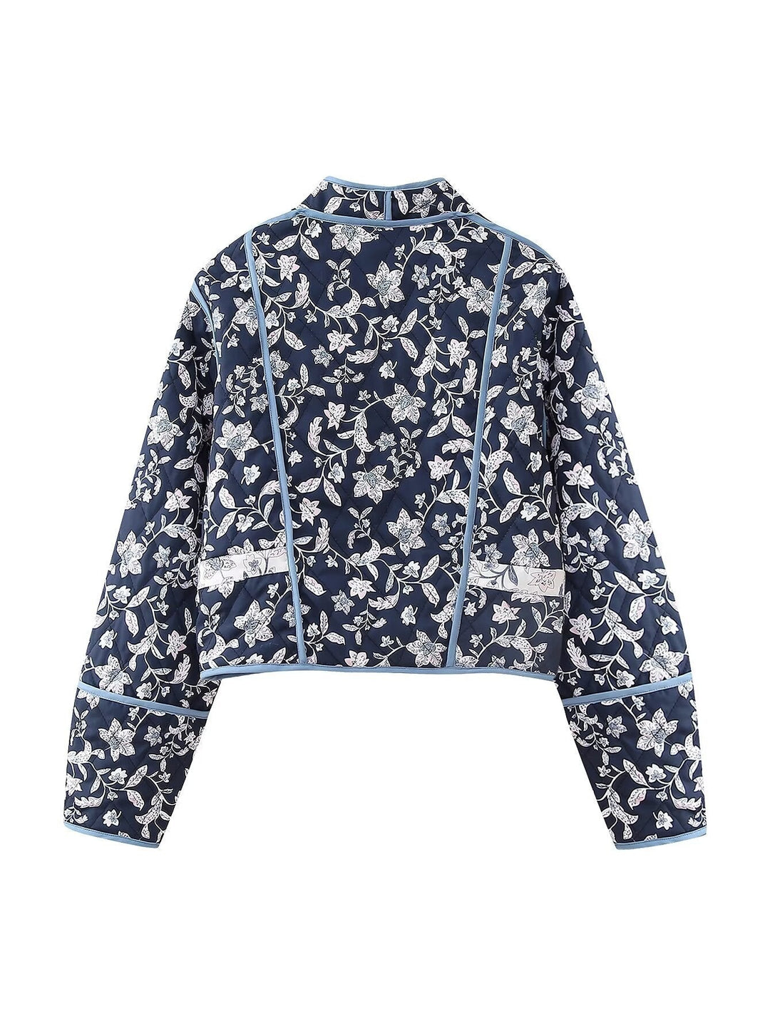 Reversible floral print jacket