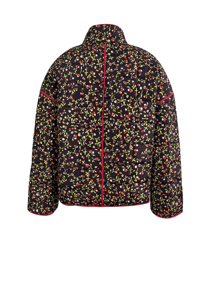 Cotton Floral Print Jacket