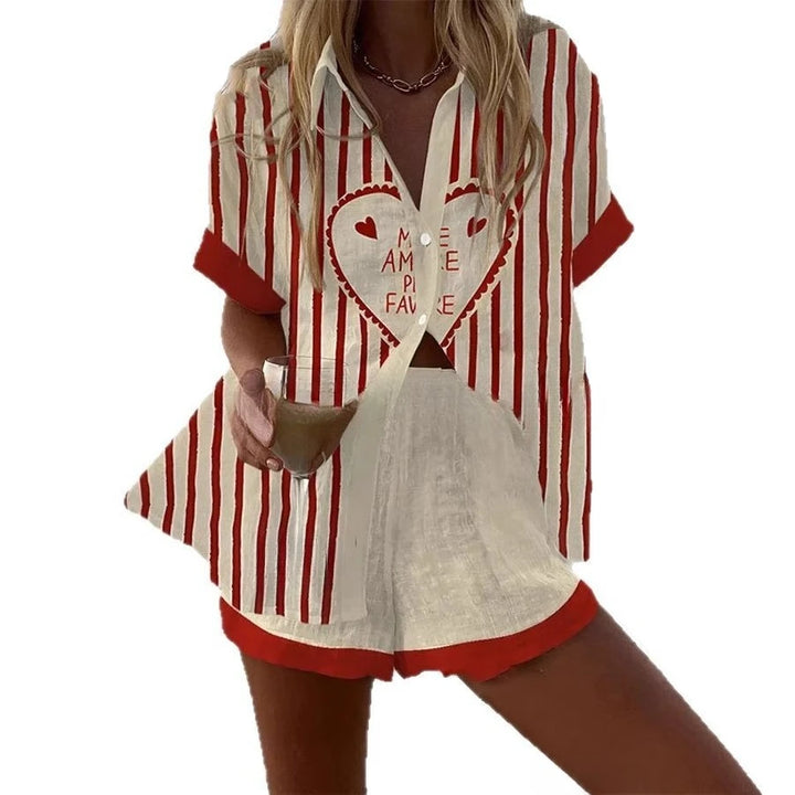 2025 Cotton And Hemp Printed Set