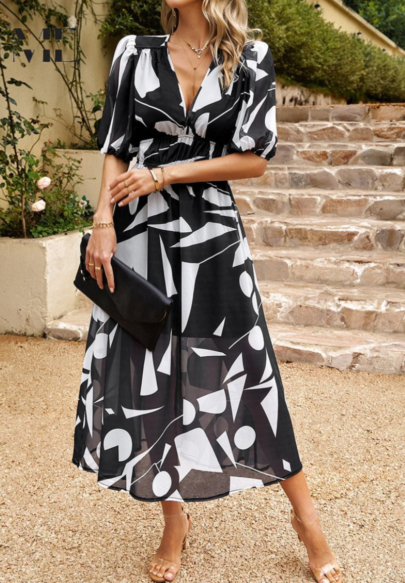 Danielle | Luxe Tijdloze Midi Dress (Almost Sold Out)