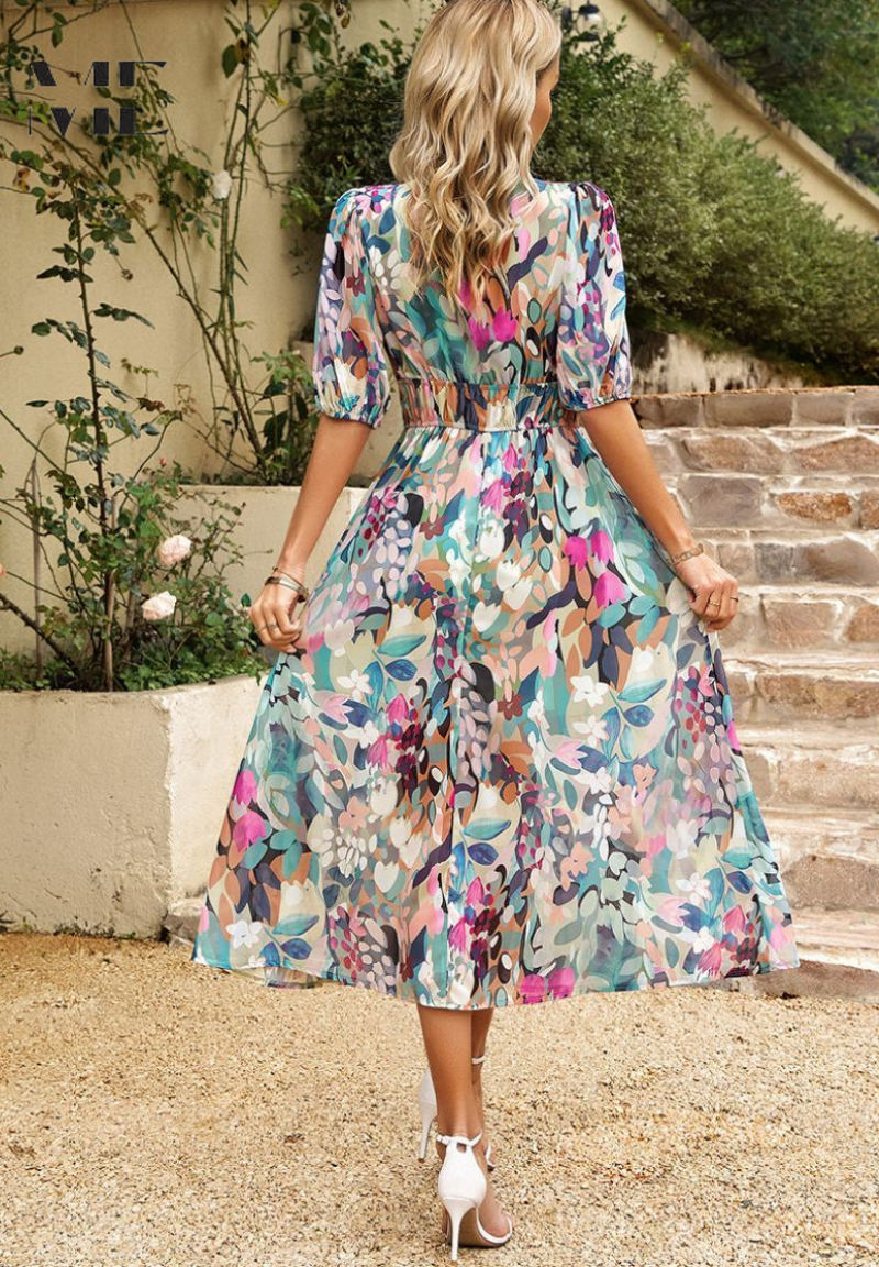 Danielle | Luxe Tijdloze Midi Dress (Almost Sold Out)