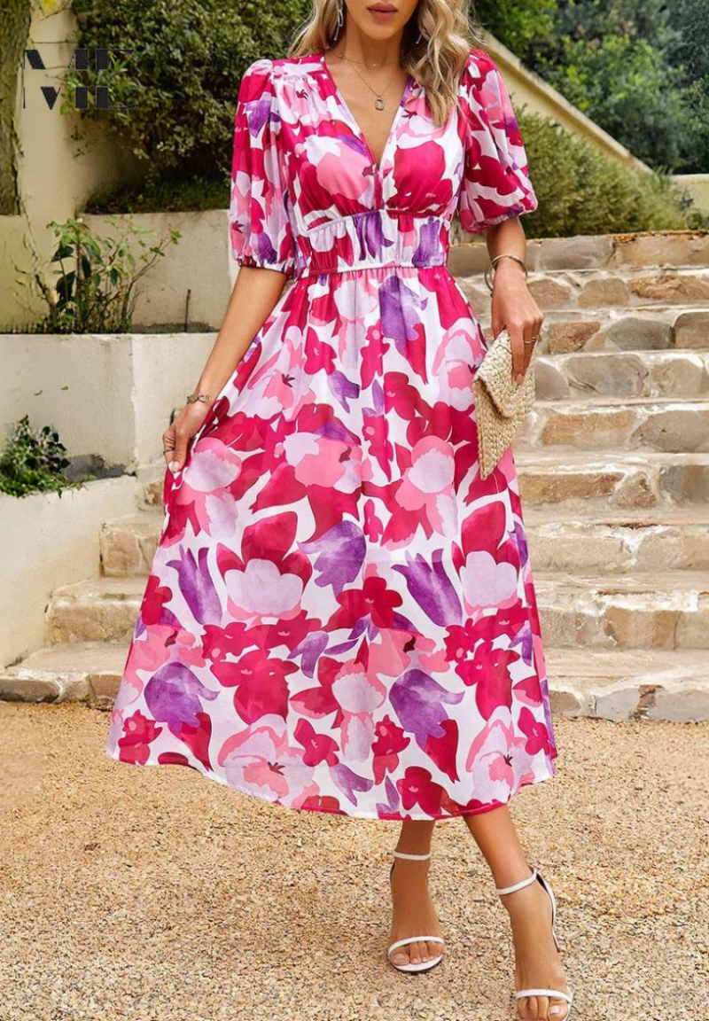Danielle | Luxe Tijdloze Midi Dress (Almost Sold Out)