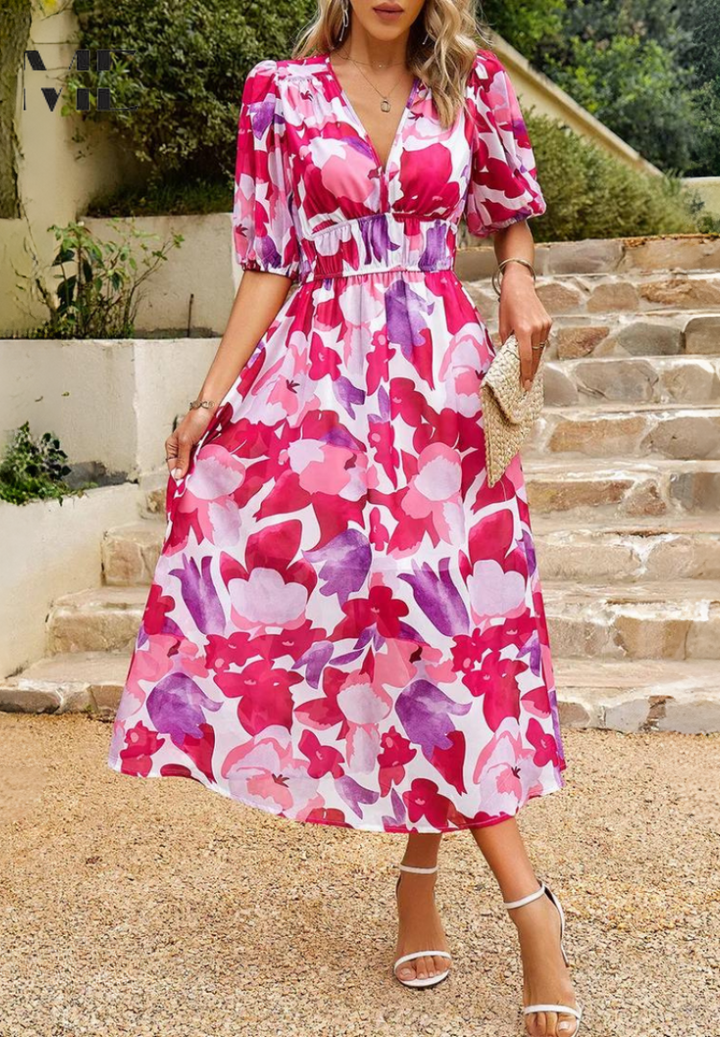 Danielle | Luxe Tijdloze Midi Dress (Almost Sold Out)