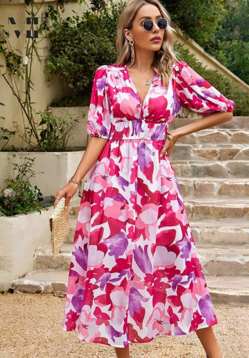 Danielle | Luxe Tijdloze Midi Dress (Almost Sold Out)