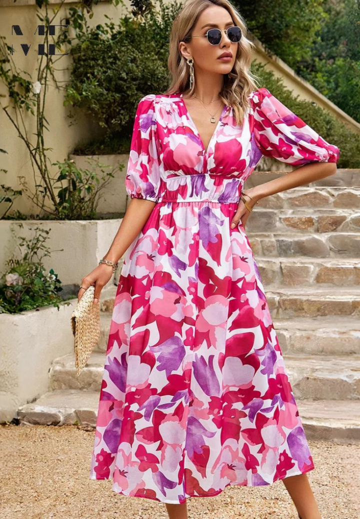 Danielle | Luxe Tijdloze Midi Dress (Almost Sold Out)