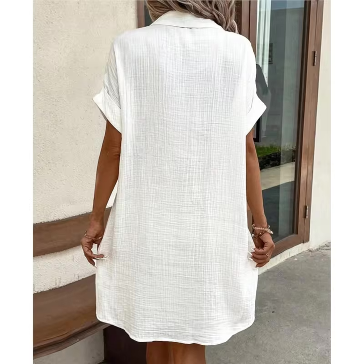 Summer Button Down Short Sleeve Shirt