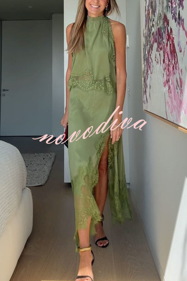 Modern Muse – Satin Lace Set