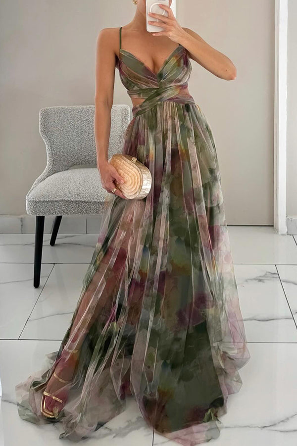 Lumina | Elegant Floral Maxi Dress