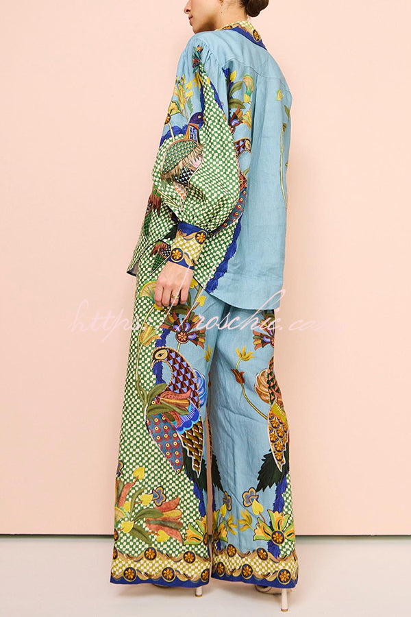 Heaven Bird Loose Shirt