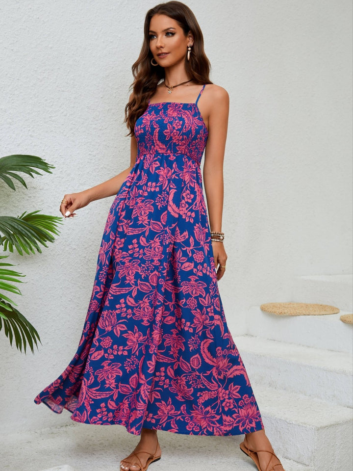 Emma™ | Floral Print Gathered Cami Dress
