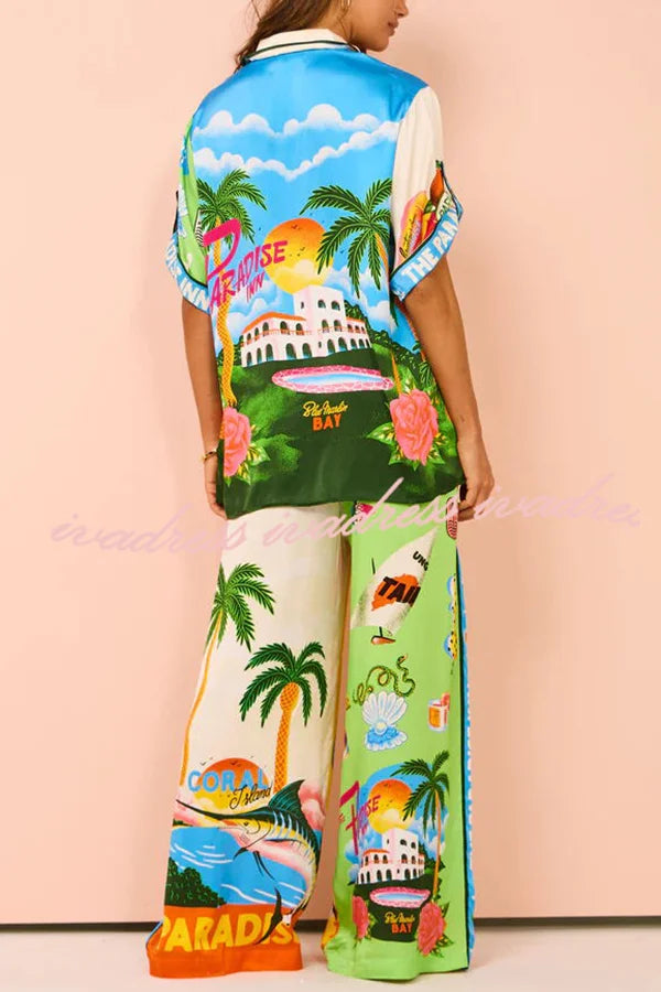Kissed By The Sun Oversized Blouse