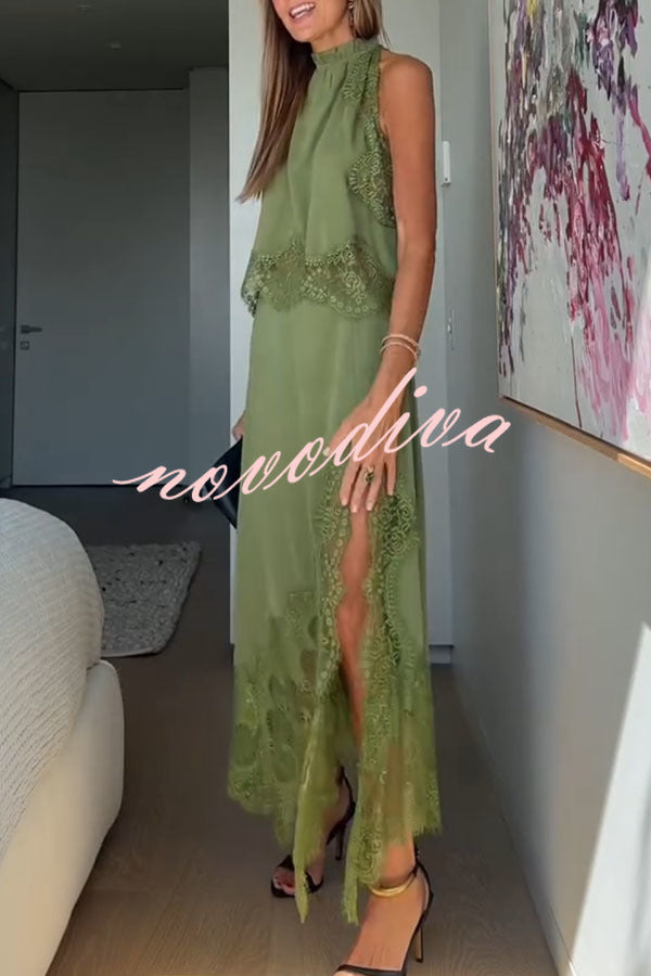 Modern Muse – Satin Lace Set
