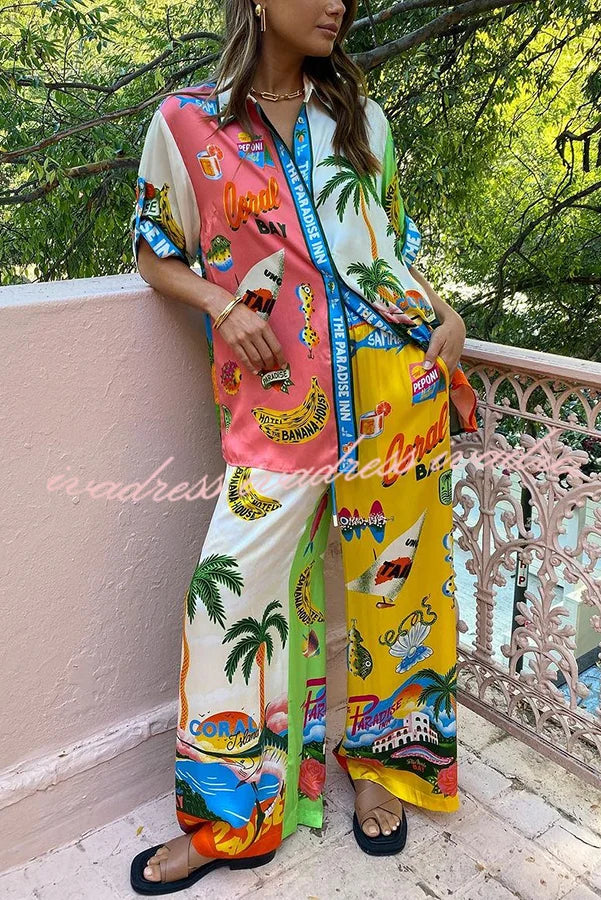 Kissed By The Sun Oversized Blouse