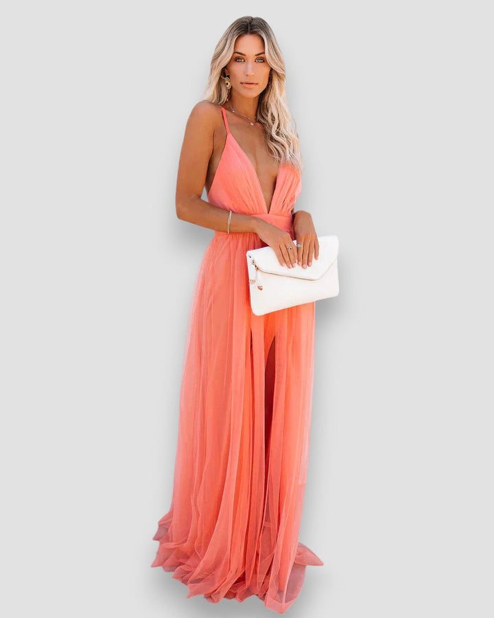 Lidia™ | Timeless Elegance Maxi Dress